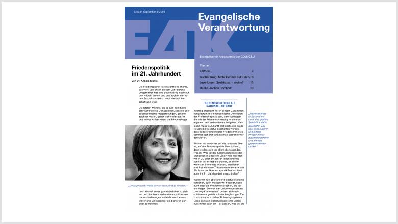 Titelbild: Heft 0/ 2003 Titelbild: Heft 0/ 2003
