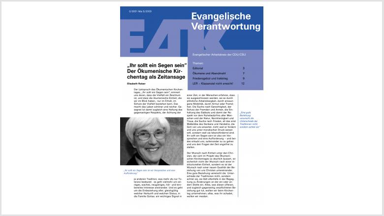 Titelbild: Heft 0/ 2003 Titelbild: Heft 0/ 2003