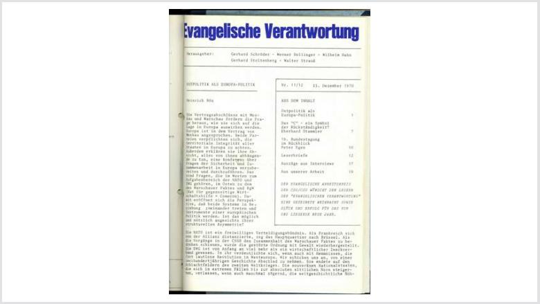Titelbild: Heft 11+12/1970 Titelbild: Heft 11+12/1970