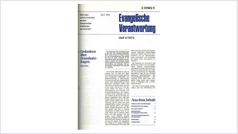 Titelbild: Heft 3+4/ 1973