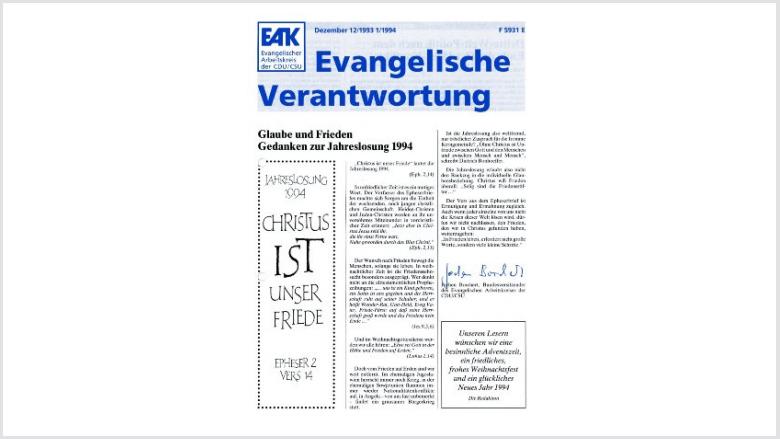 Titelbild: Heft 1+2/ 1994