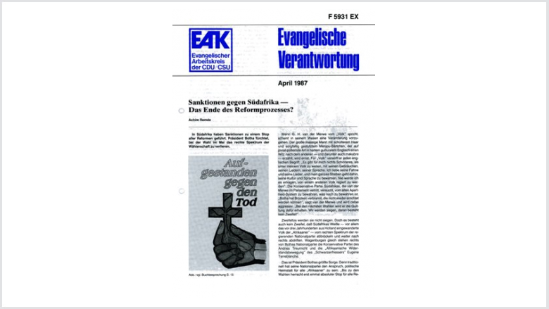 Titelbild: Heft 3+4/ 1987 Titelbild: Heft 3+4/ 1987