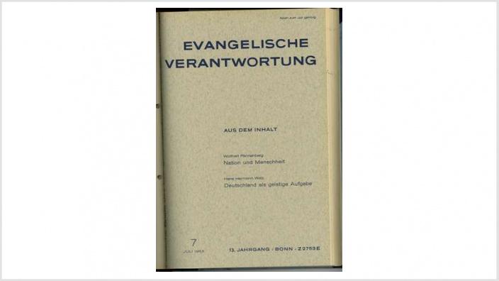 Titelbild: Heft 7/8/1965