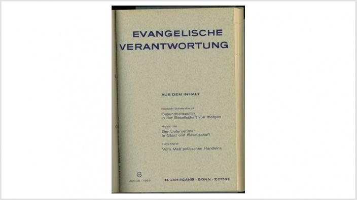 Titelbild: Heft 7/8/1965