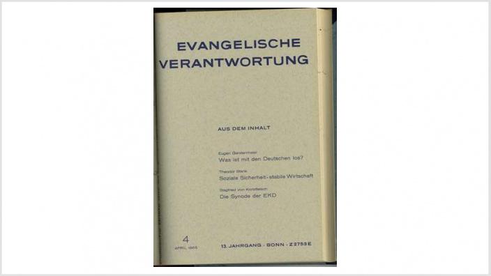 Titelbild: Heft 3+4/1965