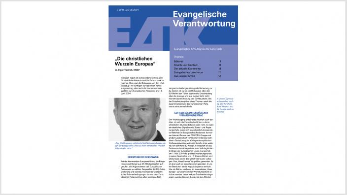 Titelbild: Heft 0/ 2004