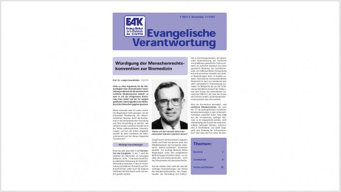 Titelbild: Heft 11/ 1997
