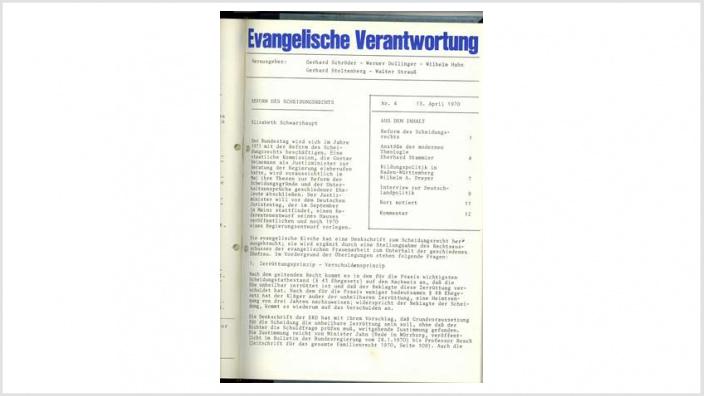 Titelbild: Heft 3+4/1970