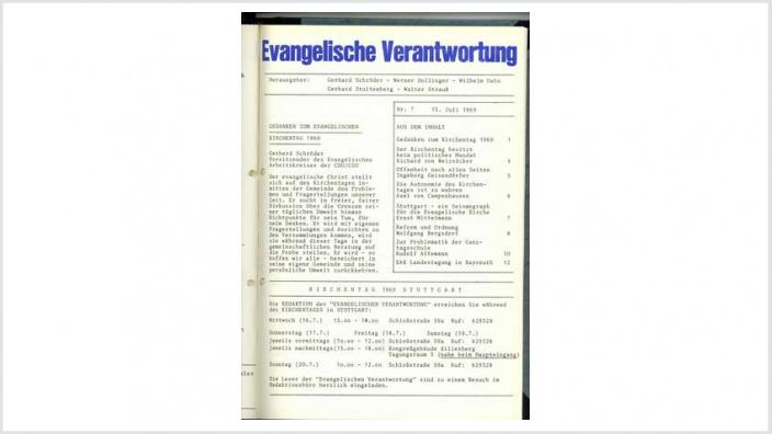 Titelbild: Heft 7/8/1969