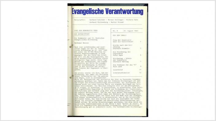 Titelbild: Heft 7/8/1969