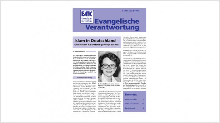 Titelbild: Heft 3/ 1999