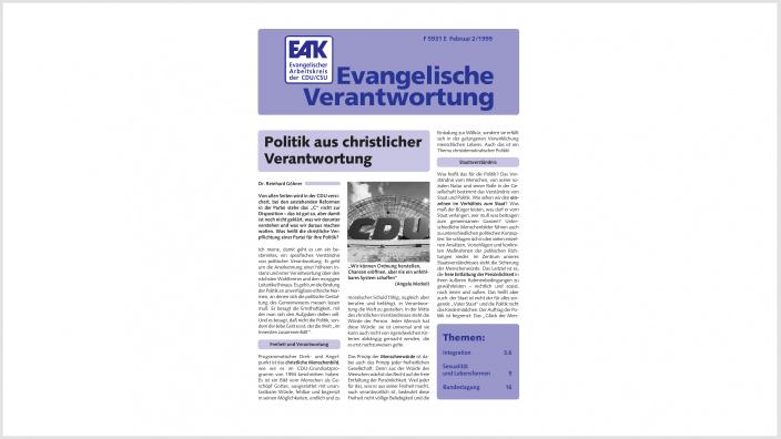 Titelbild: Heft 2/ 1999