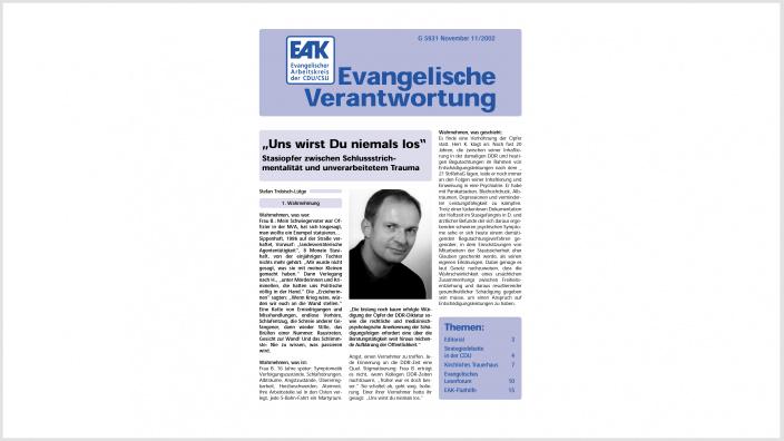 Titelbild: Heft 0/ 2002