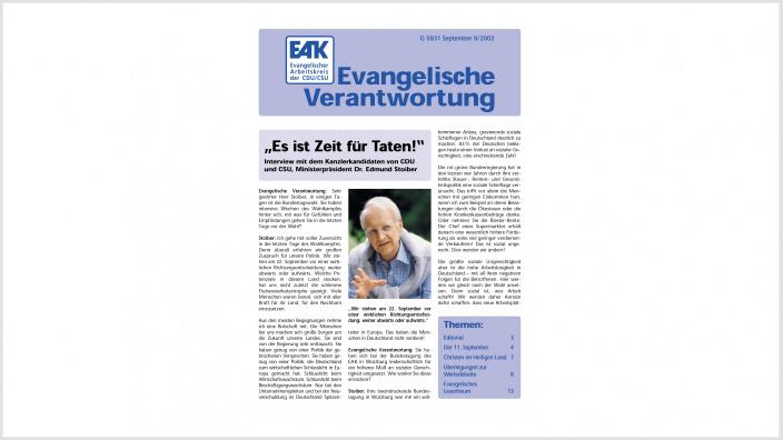 Titelbild: Heft 0/ 2002