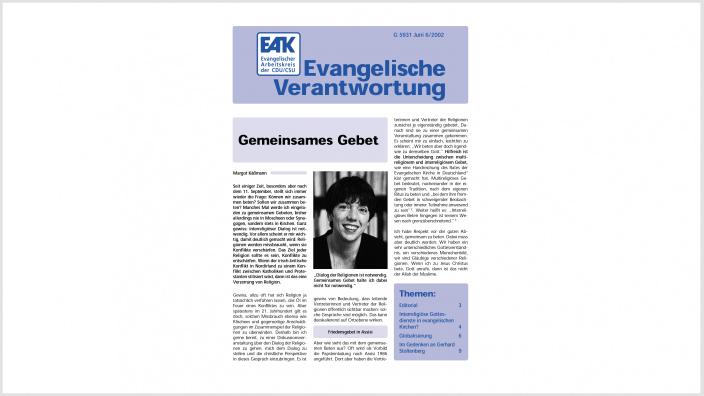 Titelbild: Heft 0/ 2002