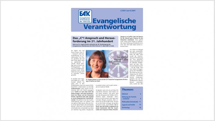 Titelbild: Heft 0/ 2001