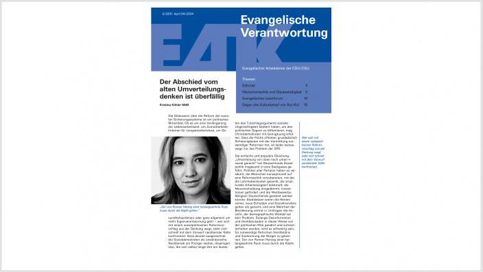 Titelbild: Heft 0/ 2004