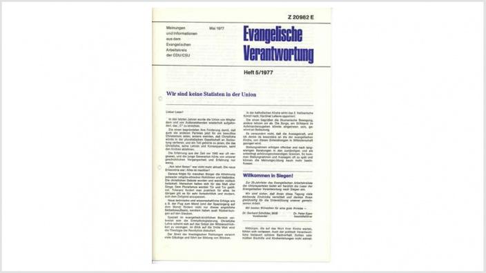 Titelbild: Heft 5+6/ 1977