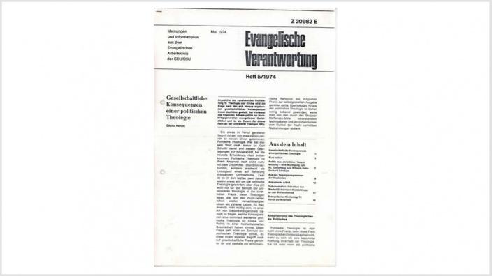 Titelbild: Heft 5+6/ 1974