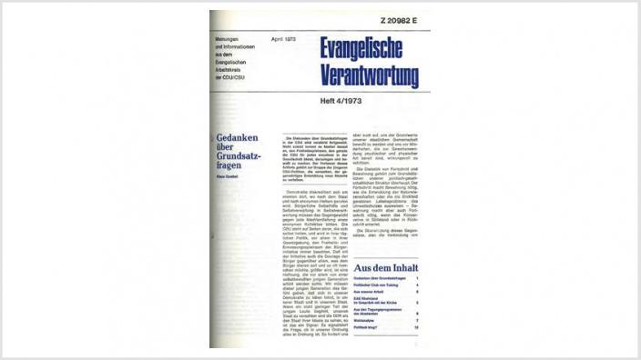 Titelbild: Heft 3+4/ 1973