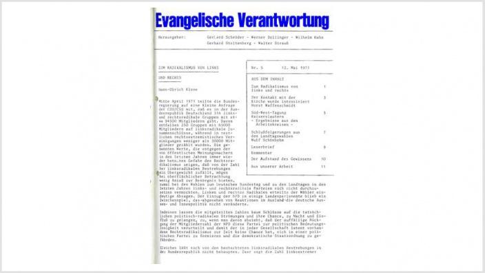 Titelbild: Heft 5+6/ 1971