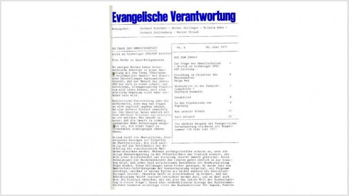 Titelbild: Heft 5+6/ 1971