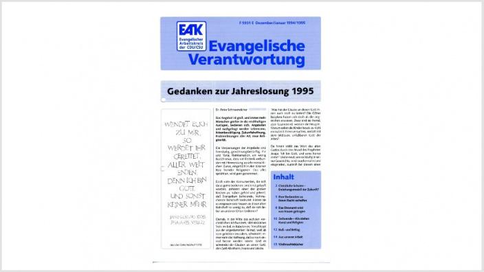 Titelbild: Heft 1+2/ 1995